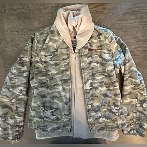 Harley Davidson camo ladies jacket L